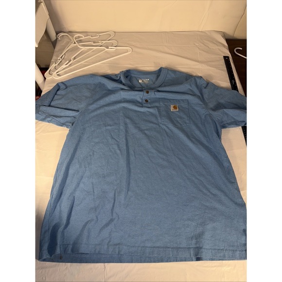 Carhartt Other - Carhartt Button At The Neck Tee XXL Nice Shirt
